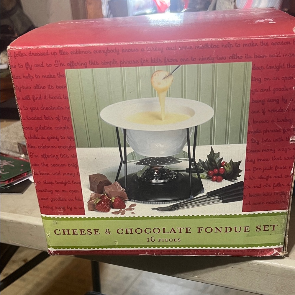 Cheese & Chocolate Fondue Set